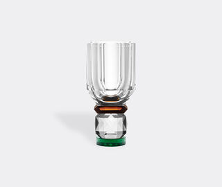 Reflections Copenhagen 'Utah' vase, clear, brown and green MULTICOLOUR REFL23UTA285MUL