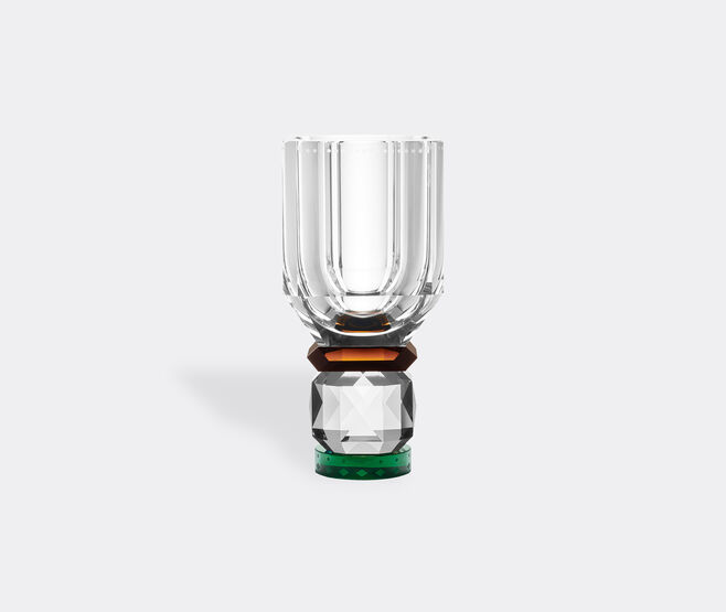 Reflections Copenhagen 'Utah' vase, clear, brown and green MULTICOLOUR REFL23UTA285MUL