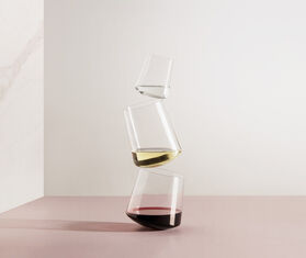 Ichendorf Milano 'Stand Up' red wine glass, set of two TRANSPARENT ICMI21STA814TRA