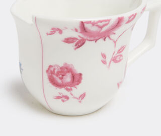 Seletti 'Hybrid Leonia' coffee cup with saucer MULTICOLOUR SELE22HYB428MUL