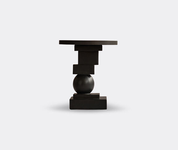 101 Copenhagen 'Artist' side table, coffee black oak undefined ${masterID}