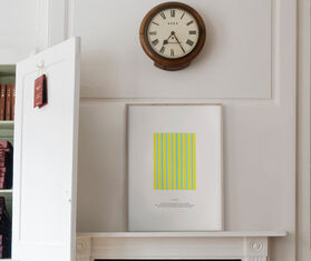 Lemon 'Day At Races 328' art print LIGHT BROWN LEMN21DAY584MUL