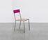 Valerie_objects 'Alu' chair, curry purple  VAOB19CHA400BEI
