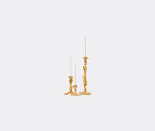 POLSPOTTEN 'Drip' candle holder, large, gold GOLD POLS25DRI016GOL