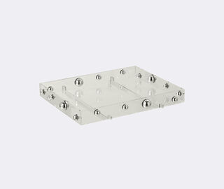 By Gabs 'Bandeja Match' tray, large, silver SILVER GABS24BAN691SIL