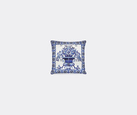 Dolce&amp;Gabbana Casa 'Blu Mediterraneo' silk twill cushion, small BLUE DGCA22SIL094MUL
