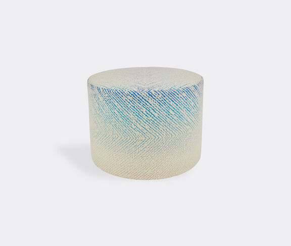 Missoni 'Brouges' cylindrical pouf, petroleum multicolor undefined ${masterID}