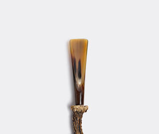 Lorenzi Milano Roe Deer antler shoehorn BROWN CEMI15SHO429BRW