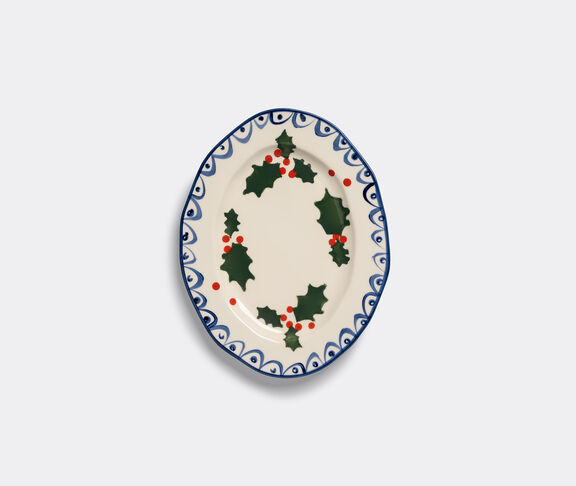 &k Amsterdam 'Holly' oval platter, large, blue multicolor undefined ${masterID}