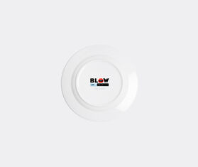 Seletti 'Blow' mouth porcelain dinner plate MULTICOLOUR SELE17STU019MUL