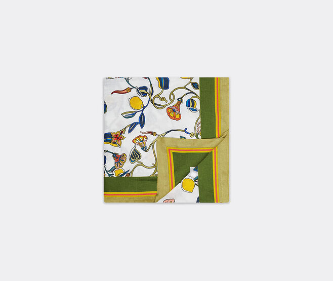 La DoubleJ 'Borboni White' tablecloth, medium MULTICOLOUR LADJ23MED482WHI