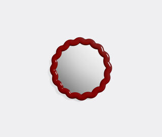&amp;k Amsterdam 'Zigzag' mirror, red RED AMST25MIR074RED