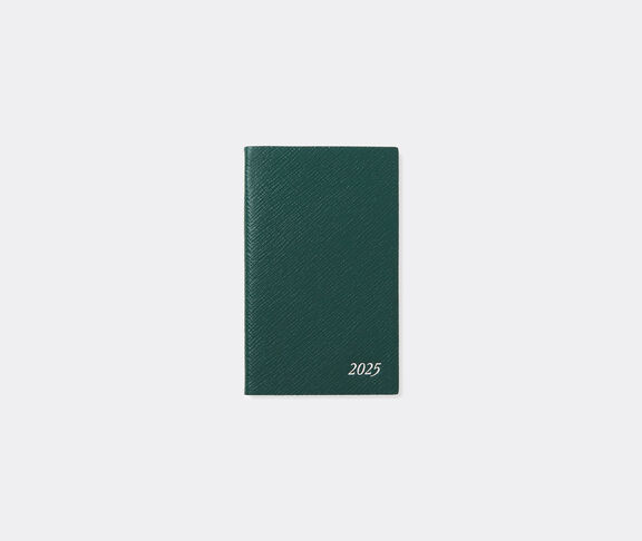 Smythson 'Panama' 2025 weekly diary, forest green GREEN SMYT24PAS284GRN