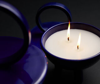 C'era Fragrance 'Salsedine Wok' candle, blue BLUE CERA24SAL024BLU