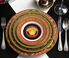 Rosenthal 'Medusa' plate, small Multicolor ROSE21MED540MUL