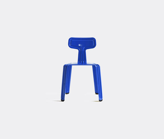 Nils Holger Moormann 'Pressed Chair', glossy blue collar blue collar glossy ${masterID}