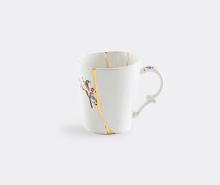 Seletti 'Kintsugi' mug , no 3 WHITE SELE21KIN537WHI
