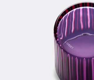 L'Objet 'Prism' cocktail glass, set of four, purple PURPLE LOBJ24PRI082PUR