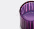 L'Objet 'Prism' cocktail glass, set of four, purple Purple LOBJ24PRI082PUR