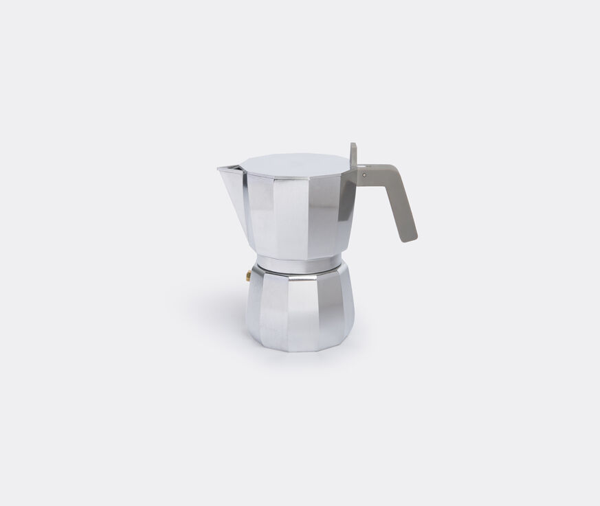 Alessi 'Moka' espresso coffee maker, three cups Silver ALES19MOK985SIL