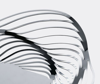 Alessi 'Trinity' fruit bowl, silver SILVER ALES21TRI584SIL