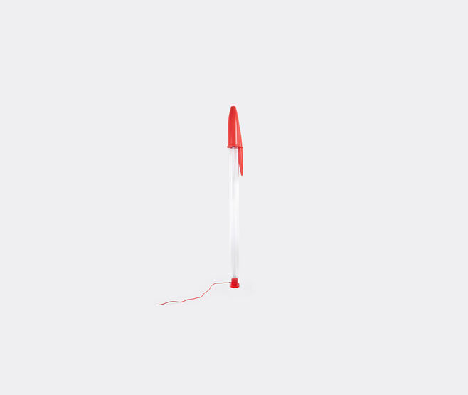 Seletti 'BIC' lamp, red, UK plug RED SELE26BIC235RED