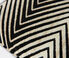 Missoni 'Ziggy' cushion, rectangular, black and white BLACK AND WHITE MIHO23ZIG317MUL
