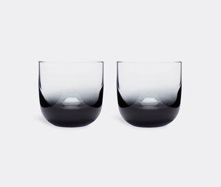 Tom Dixon 'Tank' whiskey glass, set of two BLACK TODI19TAN258BLK