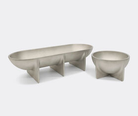 Fort Standard Large standing bowl, aluminium MULTICOLOUR FORT20LAR647SIL