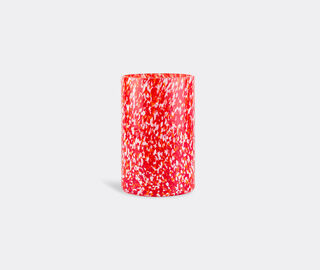 Stories of Italy 'Macchia su Macchia' red and ivory vase, tall MULTICOLOUR STLY20MAC806RED