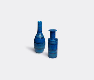 Bitossi Ceramiche 'Rimini Blu Bottiglia' vase BLUE BICE18VAS568BLU