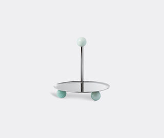 Sambonet 'Penelope' pastry stand, aquamarine SILVER SAMB20PAS829SIL