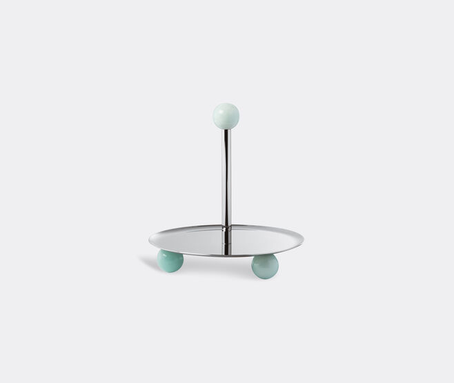 Sambonet 'Penelope' pastry stand, aquamarine SILVER SAMB20PAS829SIL