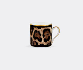 Dolce&amp;Gabbana Casa 'Leopardo' espresso cup and saucer MULTICOLOUR DGCA22POR801MUL