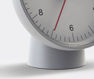 Hay 'Table Clock', white WHITE HAY123TAB302WHI