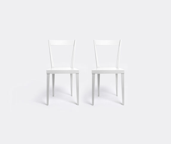 L'Abbate 'Livia' chair, white  ABBA15LIV403WHI