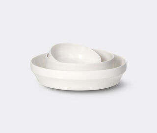 Pomax 'Kojin' soup bowl, set of four, white WHITE POMA26KOJ445WHI