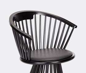 Tom Dixon &#39;Fan&#39; chair BLACK TODI18FAN560BLK