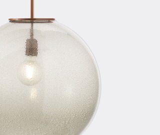 Cassina 'Bollicosa' pendant lamp, grey, US plug GREY CASS21BOL995GRY