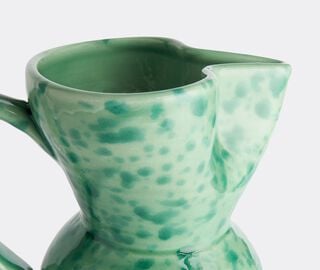 Cabana 'Glazed' pitcher, green GREEN CABA23GLA408GRN