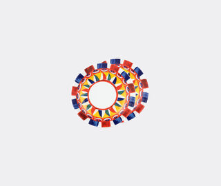 Dolce&amp;Gabbana Casa 'Carretto Siciliano' dessert plate, set of two MULTICOLOUR DGCA22SET425MUL