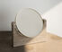 Audo Copenhagen 'Pepe' marble mirror, brass and brown brass,brown MENU19PEP225BRA