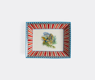 Lisa Corti 'Jungle Parrot' vide poche, red RED LICO26JUN816RED