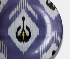 Les-Ottomans 'Ikat' plate, small MULTICOLOUR OTTO18IKA007MUL