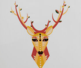 La DoubleJ 'Deer' trinket tray, large MULTICOLOUR LADJ23TRI191MUL