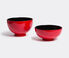Wetter Indochine 'Rice' bowl, red  WEIN18RIC892RED