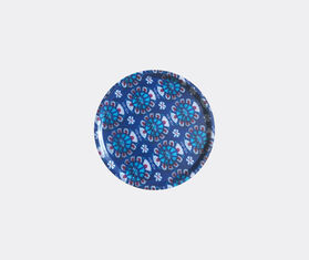 Les-Ottomans 'Ikat' wooden tray, blue MULTICOLOUR OTTO20IKA252MUL