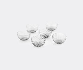 NasonMoretti 'Idra' assorted cups, set of six, transparent TRANSPARENT NAMO23IDR668TRA