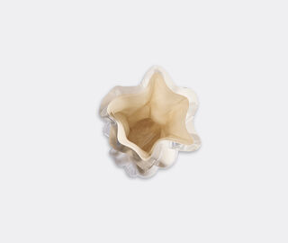 AYTM 'Vena' vase, small, dark cream IVORY AYTM26VEN488WHI