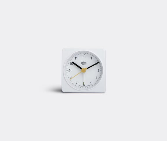 Braun Travel Alarm Clock White ${masterID} 2